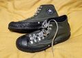 Coole CONVERSE  All Star 70 Chucks Taylor Echtes Leder Khaki Grün schwarz Gr. 40