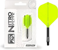 RED DRAGON Darts - Nitro Flite Integrated Flight & Shaft System - No.2 Shape an...