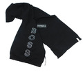 Boss Unisex Schal mit Logo schwarz