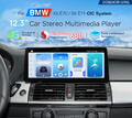 12,3-Zoll Autoradio Car Play Android 14 8Kern 128GB für BMW X5 E70 X6 E71 CIC