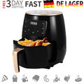 6L XXL 1400W Heißluftfritteuse Fritteuse BBQ HD Air fryer Grill Friteuse DE