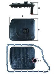 KNECHT Hydraulikfilter Automatikgetriebe HX 153D Filtereinsatz für FORD FOCUS 2