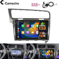 DAB+Für Volkswagen Golf 7 2013-2018 Android 13 GPS Navi Autoradio WIFI FM BT 64G