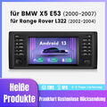 7" Android 13 Autoradio Für BMW E39 X5 E53 CarPlay GPS Navi DAB+ WIFI BT SWC 32G