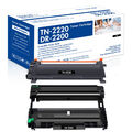 Toner TN-2220 Trommel DR-2200 Compatible with Brother HL-2240 MFC7360N MFC7460DN