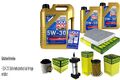 INSPEKTIONSKIT FILTER LIQUI MOLY ÖL 7L 5W-30 für Audi Q5 8R SQ5 TDI quattro 3.0