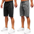 Shorts Kurzhose Sporthose Kurze Hose Bermudas Sport Basic Herren BOLF Unifarben