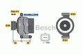 BOSCH Lichtmaschine Generator LiMa ohne Pfand für Fahrzeuge mit Klimaanlage