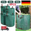 4x 500 LITER GARTENSACK LAUBSACK RASENSACK GARTENABFALLSACK GARTENTASCHE XXL DHL