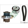 1x Wasserpumpe + Zahnriemensatz Schaeffler INA 530 0462 30 passend für FIAT