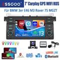 Für BMW E46 3er 318 320 325 7" Autoradio Android 13 GPS WIFI 2+64G Carplay +Kam