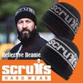 Scruffs Trade reflektierende Beanie doppelschichtige Stretch Thermo Herrenmütze Einheitsgröße