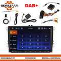 DAB+ 9'' Android 12 Autoradio GPS Navi Für VW GOLF 5 6 Passat Touran Polo Caddy