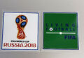 2018 WM 2018 Russia Badge Patch 2er Set neu