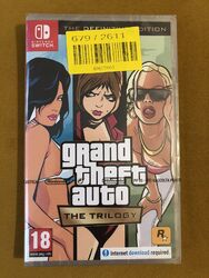 Grand Theft Auto: The Trilogy - The Definitive Edition - Nintendo Switch - sehr guter Zustand