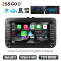 7" Autoradio Android 13 4+64G Carplay GPS DVR Kamera Für VW Golf 5 6 Plus Touran