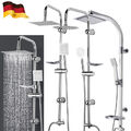 Edelstahl Duschsystem Regendusche Handbrause Duschset Badezimmer Duscharmatur