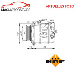 KOMPRESSOR KLIMAANLAGE NRF 32256 P FÜR MERCEDES-BENZ C-CLASS,E-CLASS,CLK,VIANO