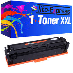 1 Toner XXL Magenta PlatinumSerie für HP Color LaserJet Pro M 252 DW M 252 N 201