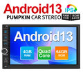 Pumpkin 4GB 64GB Android 13 Autoradio Doppel DIN GPS Navi Carplay OBD2 Bluetooth