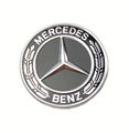 Mercedes-Benz Stern Emblem schwarz Motorhaube W177 A-Klasse C118 CLA W247 B