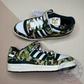 Bape X Adidas Forum 84 Low 30th Anniversary Green Camo UK 9,5 EU 44 US 10 ID4771