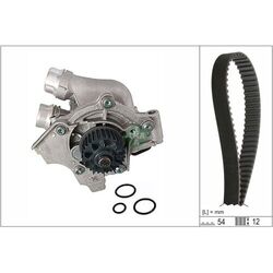 1x Wasserpumpe + Zahnriemensatz Schaeffler INA 530 0845 30 passend für AUDI