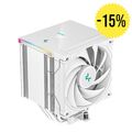 DeepCool AK500 Digital WH | CPU Kühler Luftkühlung mit Statusanzeige | Weiß