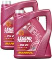 2x5 Liter MANNOL Legend Formula C5 Motoröl 0W-20 dexos1 MB 229.71 BMW LL-17FE+