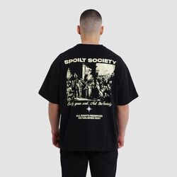 Streetwear T-Shirt SOULS mit Backprint für Herren | SPOILT SOCIETY Designer