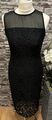 Dorothy Perkins Damen Spitzenkleid Schwarz Gr 12 /38 Neu