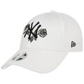 NEW ERA 9Forty Female Floral Yankees Cap Basecap Baseballcap Curved Brim