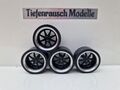 1:18 Echt Alu Felgen Audi VW Mercedes Opel BMW Tuning