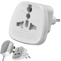 Universal UK EU Reisestecker Reisestecker Steckdosenadapter Adapter