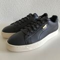 Puma Damen Lauf Sneaker Schuhe Basket Sport Classic Leder Gr.40 dunkelgrau - Neu