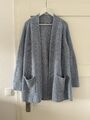 Bloom Damen Strickjacke Cardigan blau Gr. 36, S TOP!