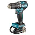 MAKITA Akku-Schlagbohrschrauber 18V / 2,0 Ah, 2 Akkus + L