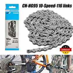 Für Shimano Kette CN-HG95 10Fach-116 Glieder DEORE XT XTR SLX HG-X Fahrrad Kette