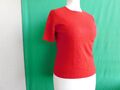 e.b. company Damen Feinstrick Pullover gr.36-38.Rot.60%Seide+40%Kaschmir