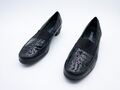 ara Damen Pumps Halbschuh Slipper Loafer Leder schwarz Gr 42 EU Art 20191-98