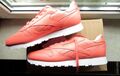 REEBOK CLASSIC LEATHER SEASONAL II WOMEN ECHTLEDER CORAL ROSA 42, 8, 10,5 NEU