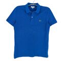 Lacoste Slim Fit Blau Polohemd T-Shirt Herren Größe 4 - M