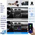 10.1'' Android 13 Autoradio GPS CarPlay WIFI 6+128GB MP5 DSP für SKODA Fabia KAM