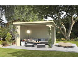 Pavillon Outdoor Life Buffalo 380 x 275 cm natur