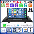 9"Android 13 Autoradio Navi WIFI Carplay RDS KAM+ 4+64G Für BMW X3 E83 2006-2010