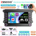 Android 13 Autoradio 2+64G Carplay DVR Kam Für VW Golf 5 6 Passat Caddy Polo 6R