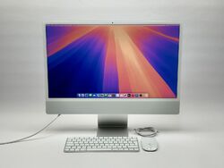 Apple iMac 24" M1 8-Core CPU 8-Core GPU 16 GB RAM 256 GB SSD silber refurbished
