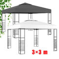 Pavillon 3×3m Wasserdicht Outsunny Faltpavillon Partyzelt Gartenzelt UV Schutz