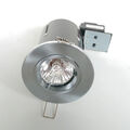 Litecraft Einbau-Downlight Festdeckenstrahler - Satin Chrom Abstand   