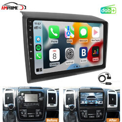 DAB+ Autoradio Android 13 Carplay Für Citroen Jumper Fiat Ducato Peugeot Boxer